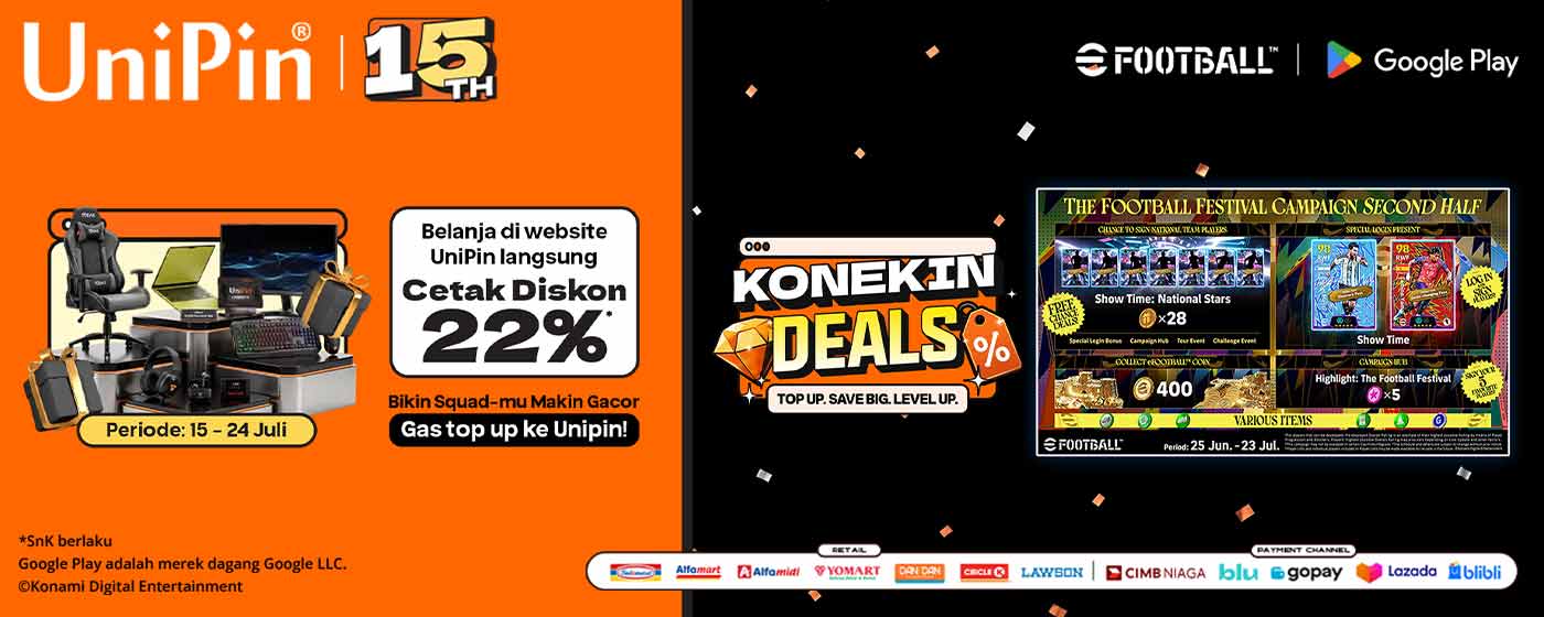 Bangun Dream Team, Cetak Diskon Spesial di UniPin!